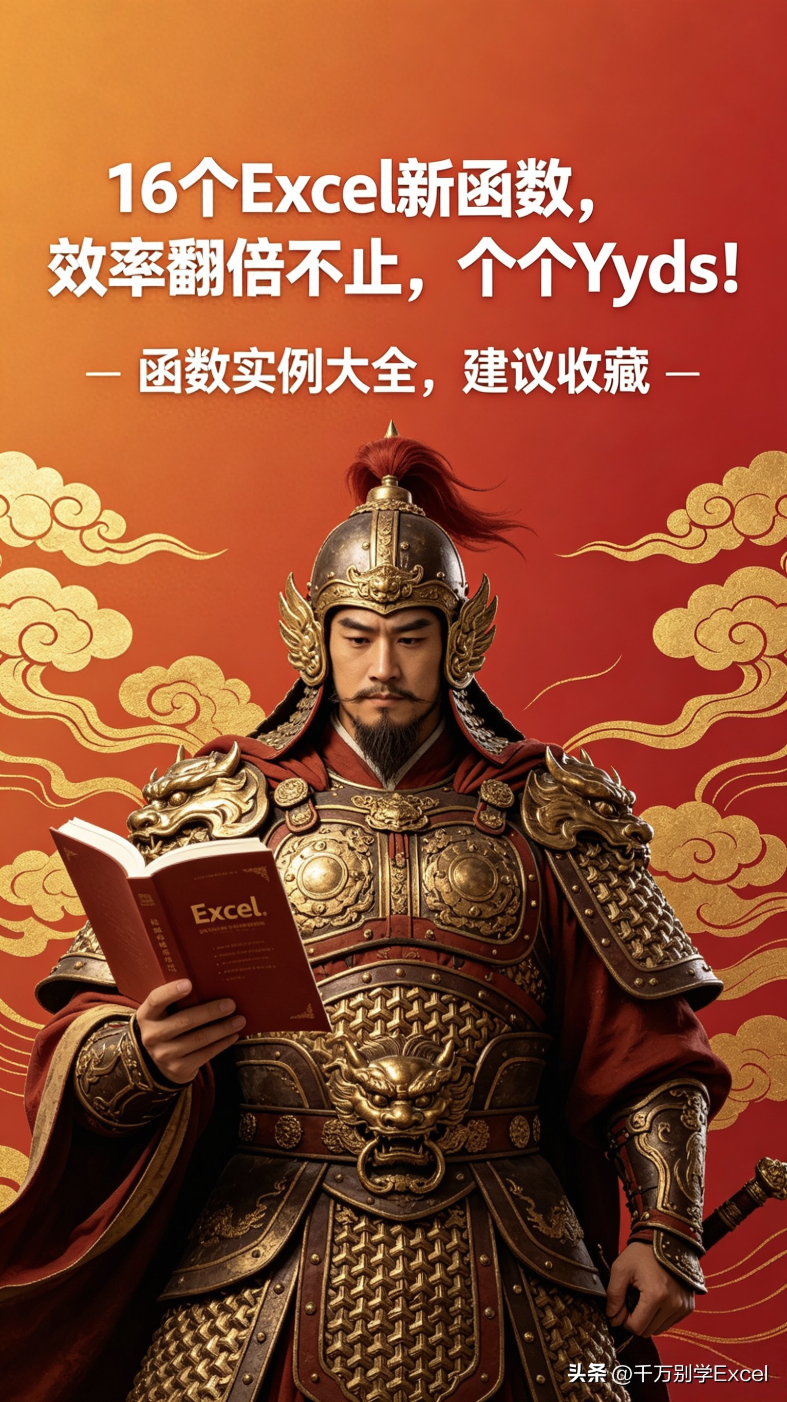 16个Excel新函数，数据处理效率飙升，建议收藏