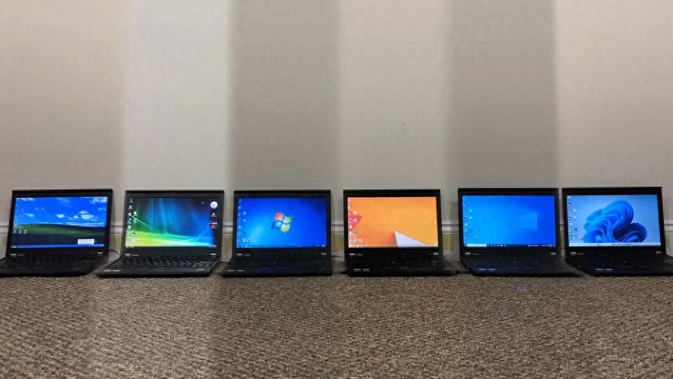 六代Windows系统同台竞技：Win11在老旧硬件上表现垫底，多项测试不敌前辈