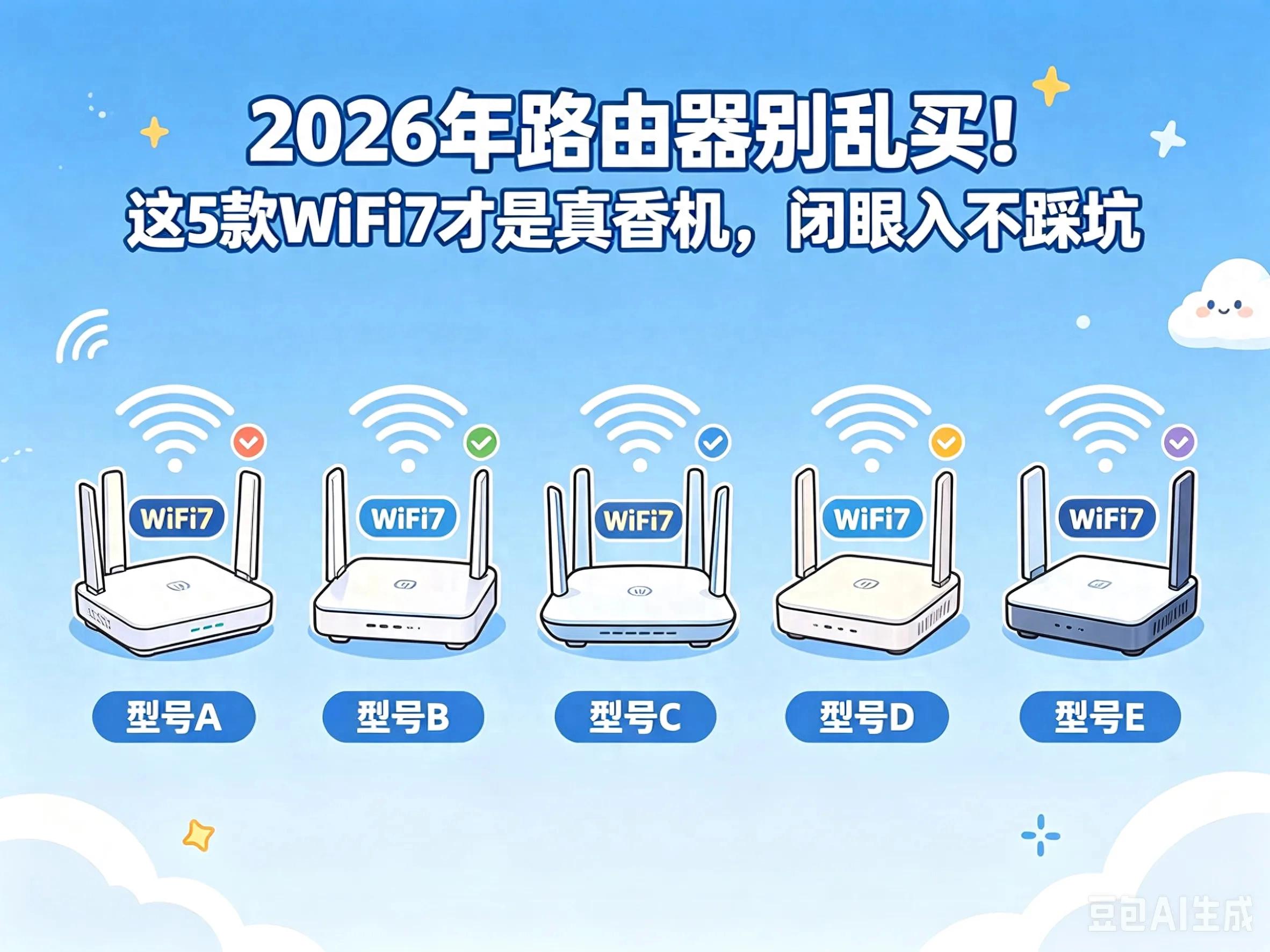 2026年WiFi7路由器选购指南：五款高性价比型号推荐