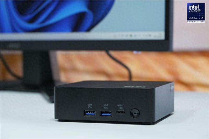微星Cubi NUC AI迷你主机评测：待机仅8W，比一体机更灵活的桌面新选择