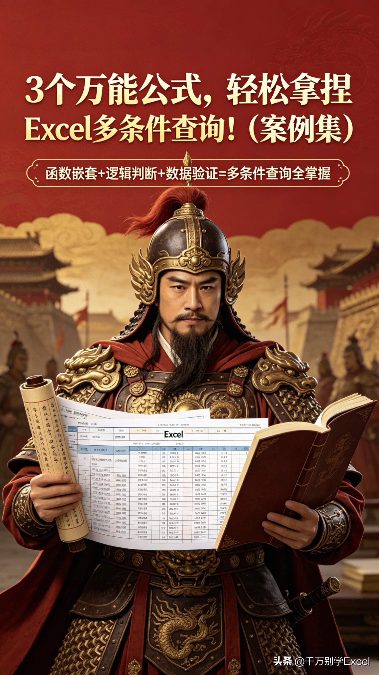 Excel多条件查询三大万能公式详解，XLOOKUP、INDEX+MATCH、FILTER助你高效办公